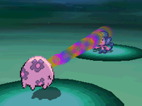 Munna usando psicorrayo en la quinta generación.