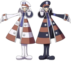 Fero y Caril (Jefes del Metro Batalla)