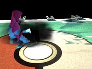 Weavile atacando en Super Smash Bros. Brawl