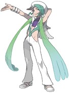 Ilustración de Plubio, líder de gimnasio de Arrecípolis.