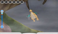 Fotografía de un Dragonite.