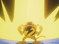 Electabuzz usando rayo.