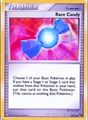 Un caramelo raro en el Pokémon Trading Card Game.