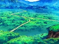 Ruta 203 en el anime