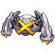 Imagen de Metagross variocolor en Pokémon Platino
