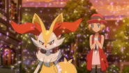 EP868 Braixen con Serena