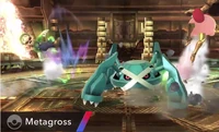 Metagross usando terremoto