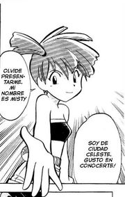 Misty en el manga