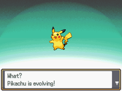 Pikachu entire Evolution Line