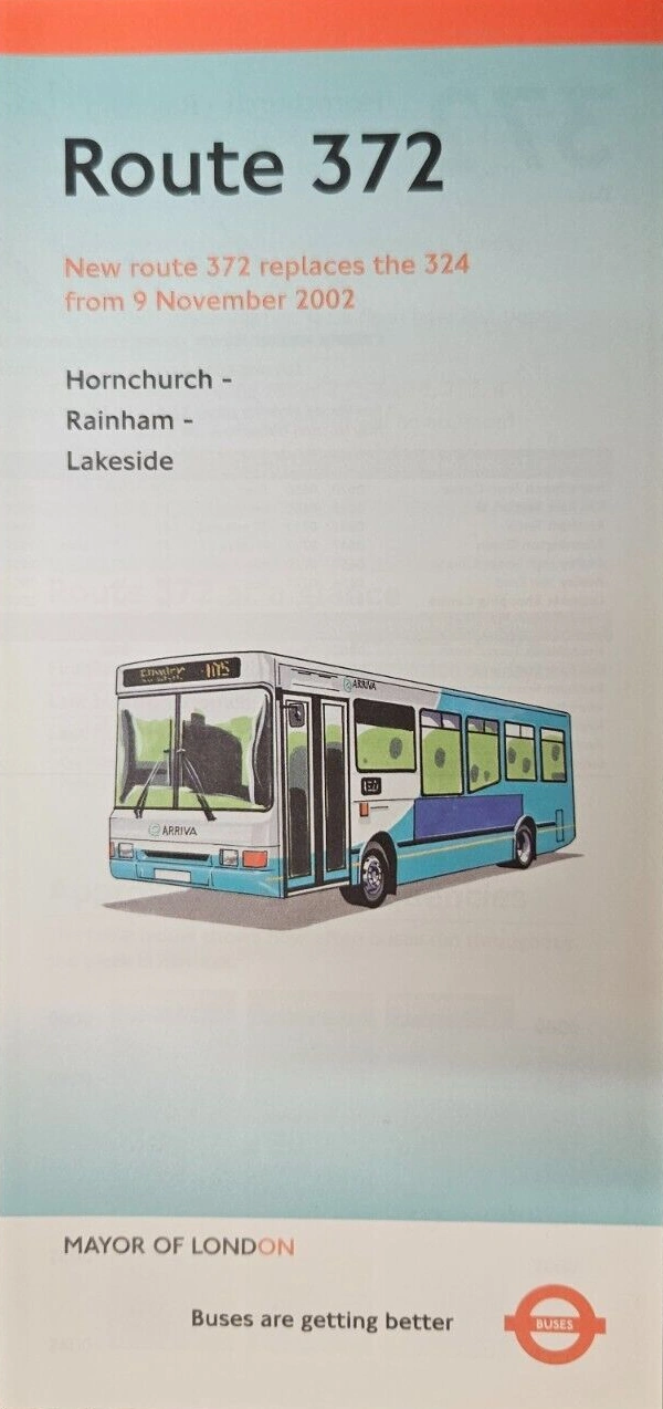 London Buses route 372 EssexBusChronicles Wiki Fandom