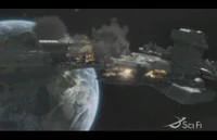 El Prometeo sucumbe al Satelite Ori sobre Tegalus