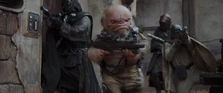 Weeteef durante la Batalla de Jedha.