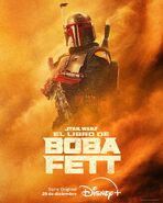 Póster del personaje de Boba Fett (Latinoamérica)