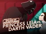 Princesa Leia vs. Darth Vader: Una Líder sin Miedo