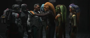 Howzer impidió que los clones del Lote Malo y Cham y sus combatientes cayeran en la trampa de Crosshair.