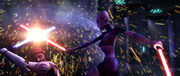 Obi-Wan vs Ventress Teth