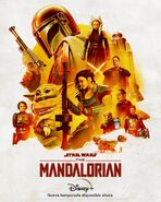 Póster de The Mandalorian Segunda Temporada (Latinoamérica)