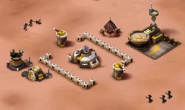Attack on Saponza's homestead