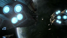 Las fuerzas navales de la República llegan para retomar Alderaan.