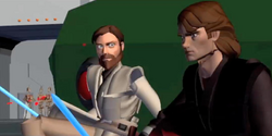 Las acciones de los Jedi Kenobi y Skywalker impidieron que Dooku tomara posesión de un gran cristal kyber.