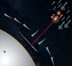 Battle of Jakku - Ravager volley