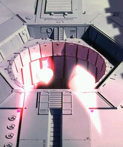 Torpedos de protones fueron utilizados por Luke Skywalker para destruir la primera Estrella de la Muerte.