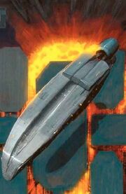 Un flujo de lava en Sullust