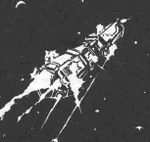 Una imagen bastante diferente que pretende mostrar el carguero utilizado durante la campaña de .