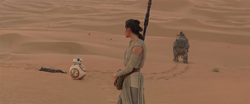 Rey encounters BB-8 Ver2