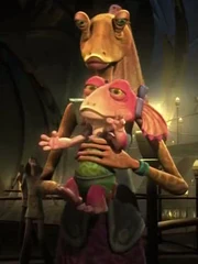 Roo-Roo Page con su madre