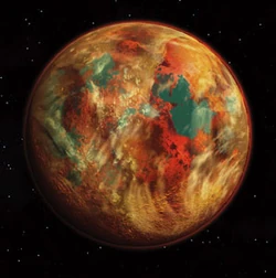 , un mundo fortaleza del Núcleo Profundo y sede de la .