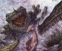 Un grupo de  cazando un Eopie.