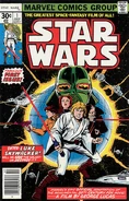Star Wars 1, el primer número de Star Wars (1977).