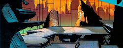 El Cuartel General Jedi, erigido sobre el tejado del Antiguo Templo