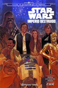 Star Wars Shattered Empire 1 coverES