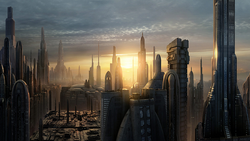 Coruscant landscape RotS