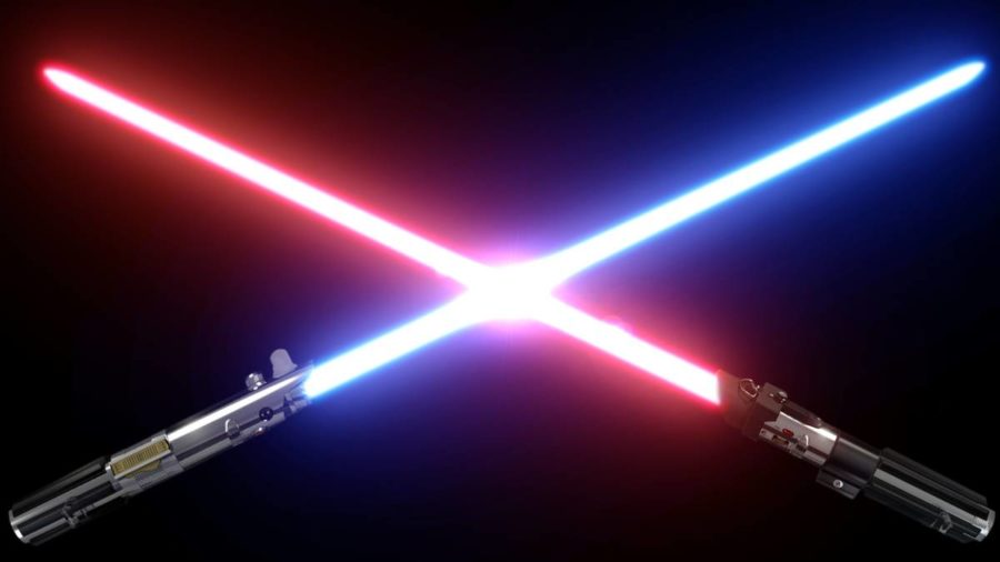 Sable laser de Star Wars, también llamado sable de luz o lightsaber
