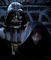 Sidious y Vader
