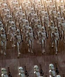 Star wars clone army