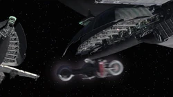 Fragatas Confederadas emboscan al convoy de la República.