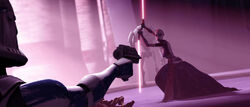 Rex shoots at Ventress