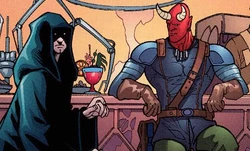 Darth Sidious conspirando con .