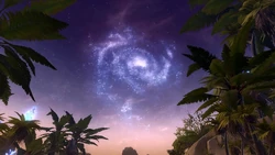 Laberinto Rishi visto desde la superficie de Rishi