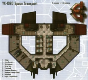 Disposición del modelo YX-1980