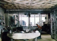 Interior de la Estación Toscheen .