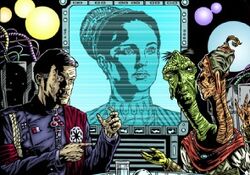  hablando con  en Esencia.