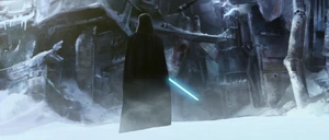 Darth Vader encontró el sable de luz de Ahsoka en el lugar del accidente.