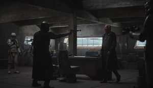 Din Djarin conoció a un cliente misterioso, que tenía vínculos con el antiguo Imperio Galáctico.