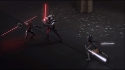 Ahsoka vs Inquisitors