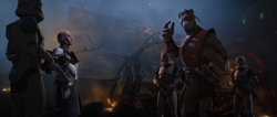 General Pong Krell, capitán CT-7567 y la Legión 501 en Umbara